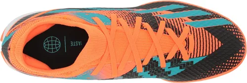 Vista 5 de adidas Tenis de fútbol unisex X Speedportal Messi.3 Turf para adultos, Team Solar OrangeMint RushBlack, 10.5 Women9.5 Men