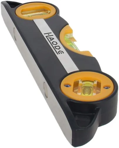 Vista 2 de Utoolmart Nivel de torpedo magnético fundido a presión de aluminio 1pcs