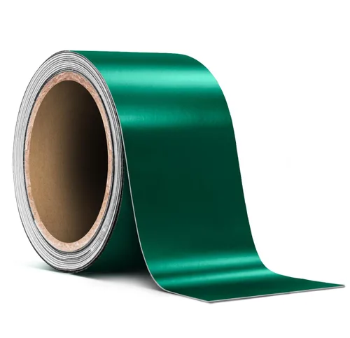 Vista 23 de VViViD Rollo de cinta de vinilo holográfica a rayas azules cromadas (1 pulgada x 25 pies)