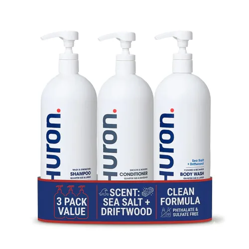 Vista 11 de Huron Champú + acondicionador para todo tipo de cabello; paquete de 2