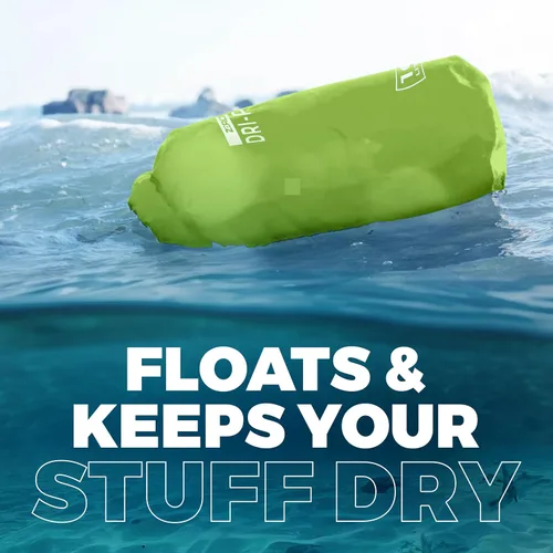 Vista 4 de Zero Grid Bolsa seca impermeable – La bolsa de secado flotante se mantiene seca tamaños de 10L/20L/30L/40L para mochileros, kayak, canotaje