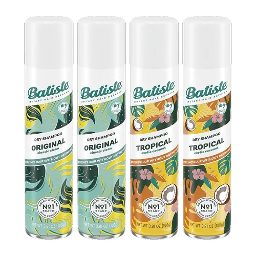 Vista 10 de Batiste Champú Seco Original 6.8 fl oz (Pack de 6)