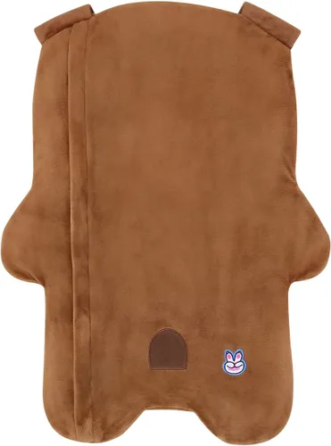Vista 2 de Almohadilla de regazo con peso para niños, 5 libras o peso personalizado de hasta 20 libras, 23.5 x 16 pulgadas, manta con peso lavable para niños
