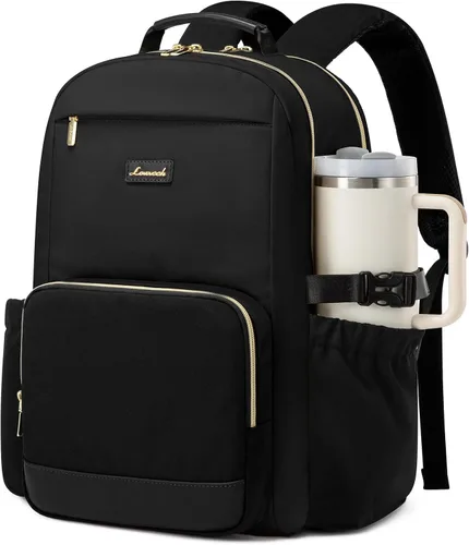 Vista 56 de LOVEVOOK Mochila para laptop para mujer, 15,6 pulg.