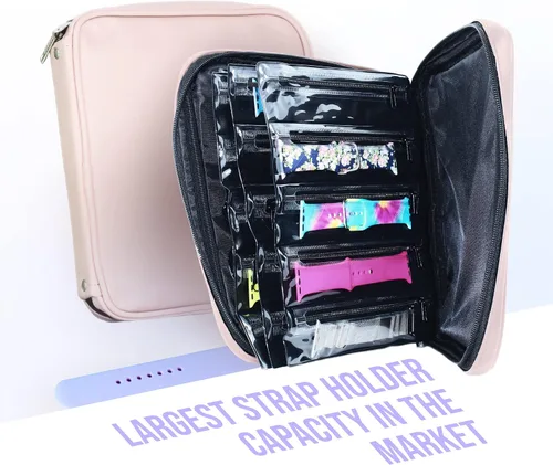 Vista 20 de Skywin Soporte de correa de reloj para correas de Apple Watch: un organizador de funda para Apple Watch con una capacidad de correa y fundas