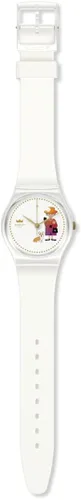 Vista 2 de Swatch Qué majestuoso, Blanco, Reloj estándar