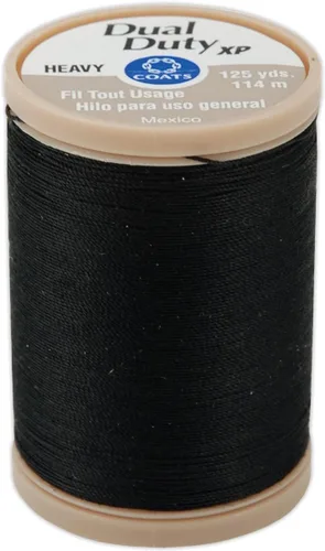 Vista 2 de COATS & CLARK Hilo dual, 125-yardas, color azul marino