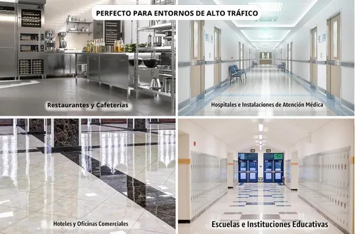 Vista 8 de Almohadillas de microfibra para trapeador de 18 pulgadas, con , lavables, húmedas/secas: paquete de 12