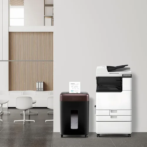 Vista 6 de Wingwise P-7 Trituradora de papel comercial profesional de alta seguridad