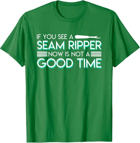 Vista 24 de If You See A Seam Ripper Now is Not A Good Time Sewing T-Shirt