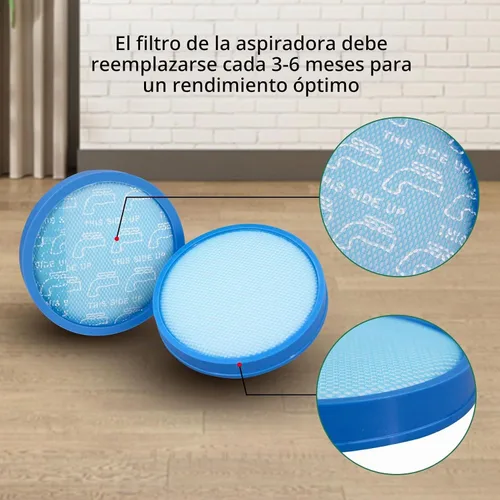 Vista 5 de Filtro de repuesto compatible con aspiradora vertical Hoover Wind Tunnel XL Pet sin bolsa, compatible con modelos UH71107, UH71105, UH71105DI