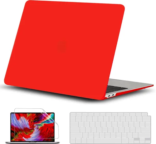 Vista 17 de GVTECH Funda para MacBook Air de 13 pulgadas (2010-2017) A1369 A1466 carcasa rígida de plástico, carcasa negra