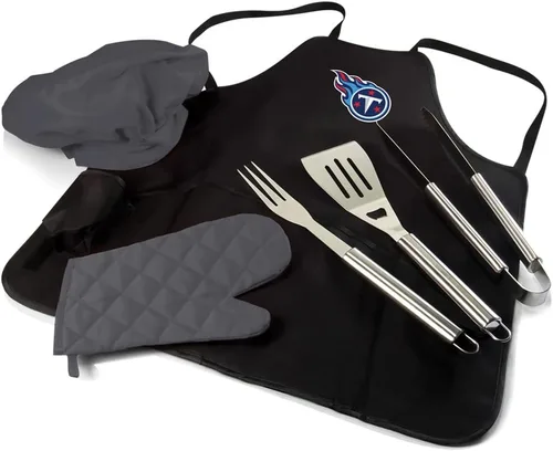 Vista 37 de Picnic TIME NFL BBQ Delantal Tote Pro Grill Set