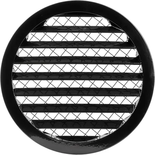 Vista 11 de Cubierta para salida de ventilación – Ventilación redonda de Soffit – Rejilla de ventilación – Cubierta de rejilla – Malla mosquitera integrada