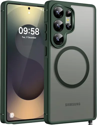 Vista 55 de TOCOL Funda para iPhone 17e, compatible con Magsafe, protección militar contra caídas, delgada, translúcida, mate, a prueba de golpes, para iPhone