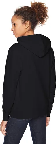 Vista 2 de Tienda Essentials - Sudadera con capucha de vellón para mujer (disponible en tallas extragrandes)