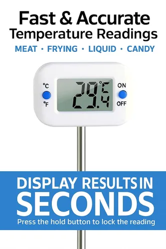 Vista 3 de Termómetro digital para carne, líquidos y alimentos