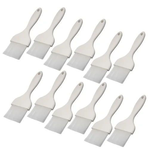 Vista 2 de Pincel de silicona/Pincel para repostería Carlisle Galaxy., 3", Blanco, 12