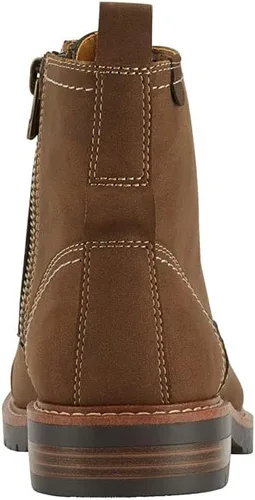 Vista 3 de Dockers Rawls - Botas resistentes con punta casquillo para hombre, Marrón (Dark Tan)
