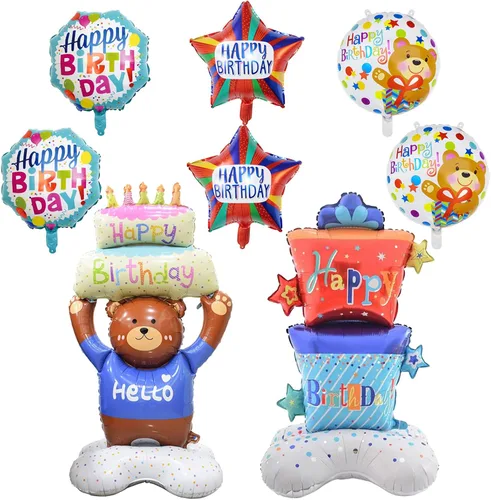 Vista 8 de 6 globos de lazo rosa, globos de papel de aluminio, decoración de fiesta para niñas, regreso a la escuela, graduados, baby shower, boda, compromiso