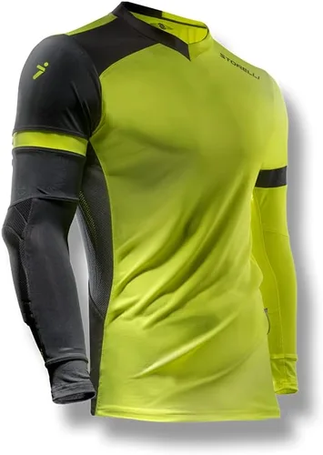 Vista 34 de Storelli ExoShield Gladiator Goalkeeper Jersey, High-Impact Protection, Sweat-Wicking, Breathable Athletic Shirt for Soccer