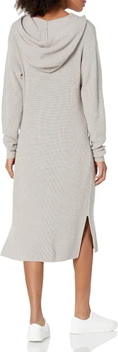 Vista 2 de The Drop Vestido midi con capucha Claudia Cuddle para mujer