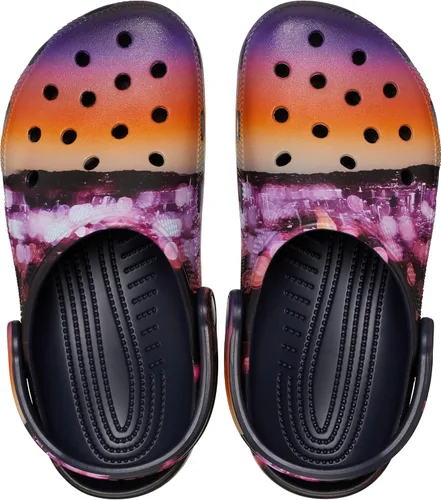 Vista 2 de Crocs Zuecos clásicos para mujer - Gráfico de temporada