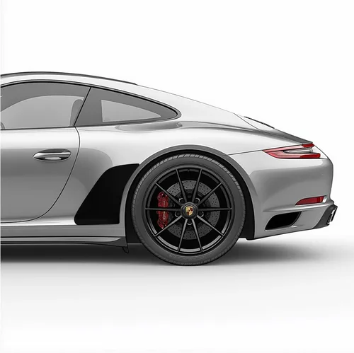 Vista 26 de Adhesivos de vinilo para guardabarros laterales con chip de roca lateral compatibles con Porsche 911 996 997 991 992 (991, azul)