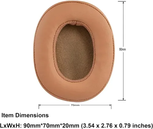 Vista 3 de Almohadillas de repuesto para auriculares Skullcandy Crusher Wireless & Evo ANC Hesh 3 y Hesh EVO ANC Auriculares, Piezas de reparación