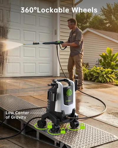 Vista 5 de ETOOLAB Pressure Washer, 5000PSI 3.0GPM for Cars, Fences, Patios, Driveway