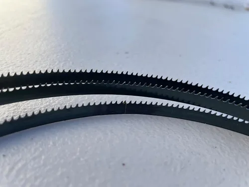 Vista 5 de AYAO Hojas de sierra de cinta de 111 pulgadas x 1/4 pulgadas x 12TPI para sierra de cinta Rikon 10-324TG, 10-326, 10-326DVR de 14 pulgadas, paquete