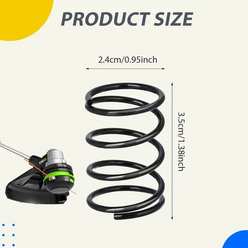 Vista 4 de THTEN 3660582001 Muelle de repuesto compatible con EGO AH1300 AH1520 AH1530 AH1531 Cabezal de recortadora ST1500 ST15000-S ST1500F ST1500SF ST1510S