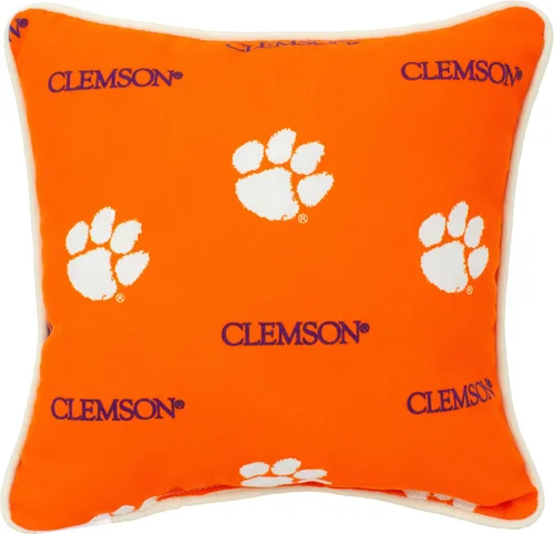 Vista 20 de College Covers Almohada decorativa para exteriores, 16 x 16 pulgadas, tigres caoba