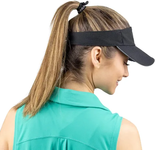 Vista 5 de TrailHeads Sombrero con visera solar para mujer, para correr, golf y tenis - Reciclado
