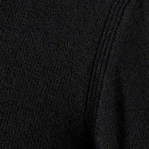 Vista 7 de Tienda Essentials - Suéter de cuello redondo con hombros plisados suave al tacto para mujer