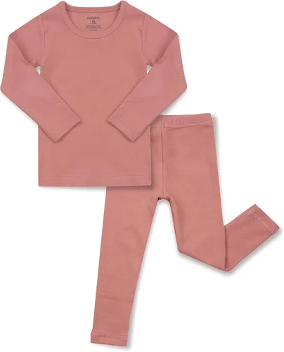Vista 117 de AVAUMA - Pijama para niños y niñas de algodón básico para uso diario