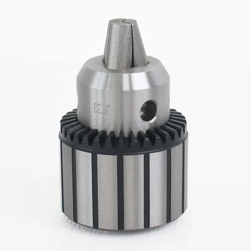 Vista 7 de Portabrocas de 1/32" a 1/2" con eje cónico Morse MT1-JT33, portabrocas resistente con llave de mandril