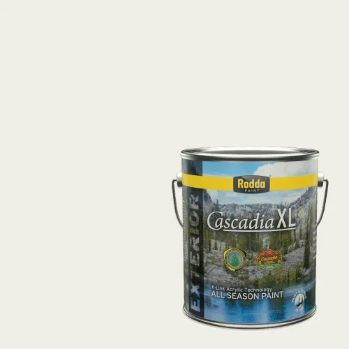 Vista 158 de Rodda Paint CASCADIA XL Pintura e imprimación satinada para exteriores en uno, cuarto de galón, Metropolis Mood