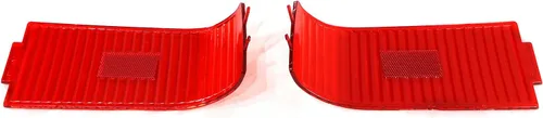 Vista 6 de LOSTAR Par (2) Juego de lentes de luz trasera compatibles con John Deere 415 425 445 455