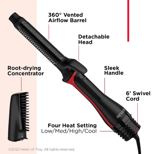 Vista 7 de Revlon One-Step™ Secador y Rizador Seca y Riza el Cabello en una Sola Herramienta