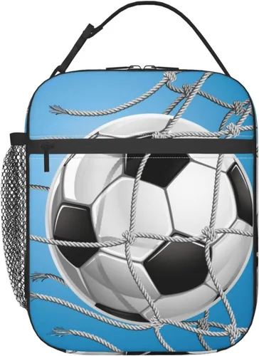 Vista 10 de Lonchera aislada para niños y adultos, lonchera de béisbol para el trabajo, picnic, escuela, viajes, senderismo, playa o pesca, bolsa de almuerzo