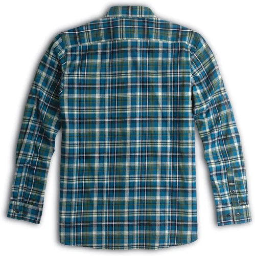 Vista 4 de Walls Camisa de franela elástica de manga larga larga para hombre