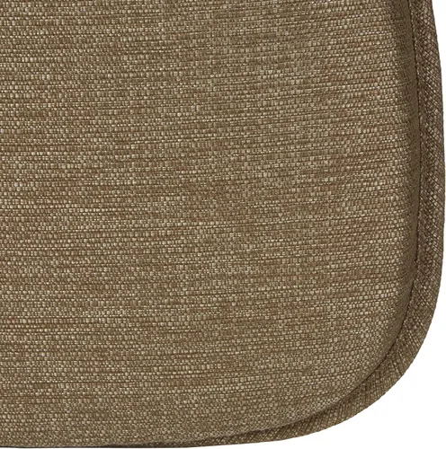 Vista 3 de Klear Vu Gripper - Cojín antideslizante para silla, moderno de mediados de siglo, ensamblado en Estados Unidos, relleno extragrueso, tela de Dorado
