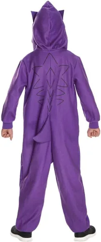 Vista 2 de Spirit Halloween Pokemon - Disfraz de pijama con capucha para niños, elige Charmander o Gengar
