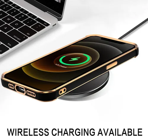 Vista 6 de BENTOBEN Funda para iPhone 12, iPhone 12, lindo patrón de corazón, ajuste delgado, suave, flexible, a prueba de golpes, TPU para mujeres, niñas