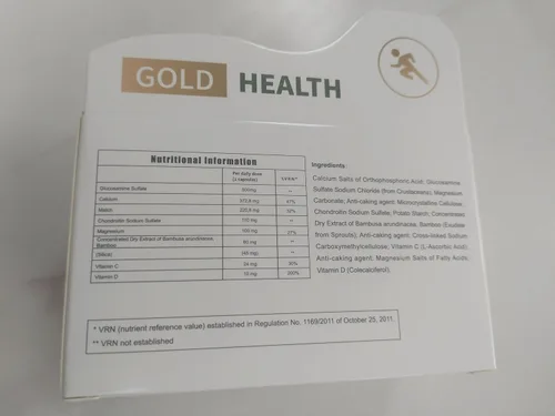 Vista 6 de Suplemento dietético Calcitrin Gold, refuerzo de movilidad, 60 tabletas, 1 paquete