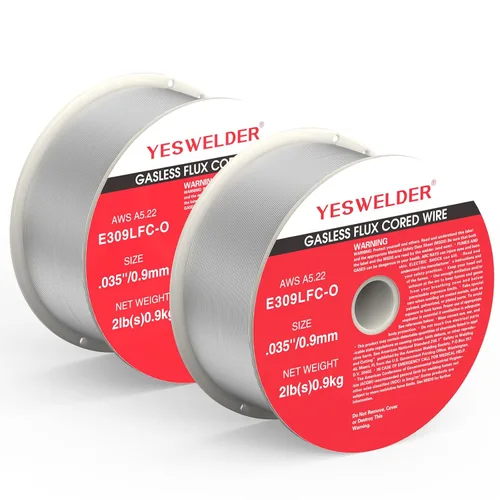 Vista 10 de YESWELDER Alambre de soldadura MIG, alambre sólido MIG de acero inoxidable 2LB .030