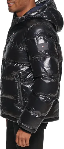 Vista 4 de Tommy Hilfiger Chaqueta acolchada con capucha, para hombre