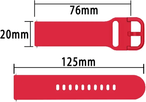 Vista 6 de Correa de reloj para Omega X Swatch Moonswatch Correa de reloj Speedmaster 20MM de liberación rápida de goma de repuesto
