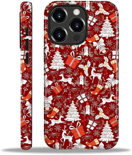 Vista 79 de Funda para iPhone 13 iPhone 14, a prueba de golpes, funda protectora híbrida de 2 capas, doble protección contra caídas, antiarañazos, diseño